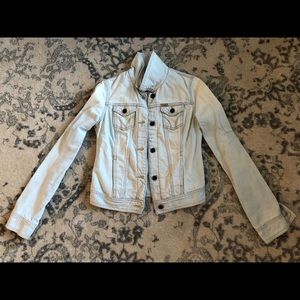 Hollister distressed jean jacket